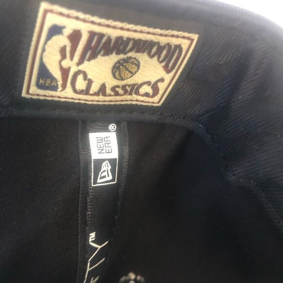 Orlando Magic Hardwood Classics Black/Blue 9FIFTY Snapback Hat Vintage Logo NEW - Picture 9 of 9